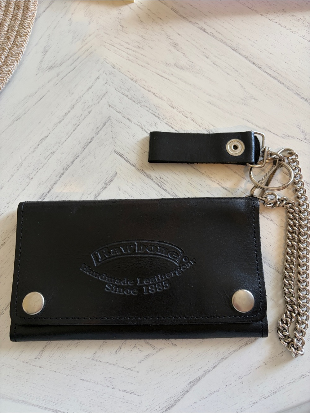 Black Leather Men’s Wallet - Handmade Leathergoods